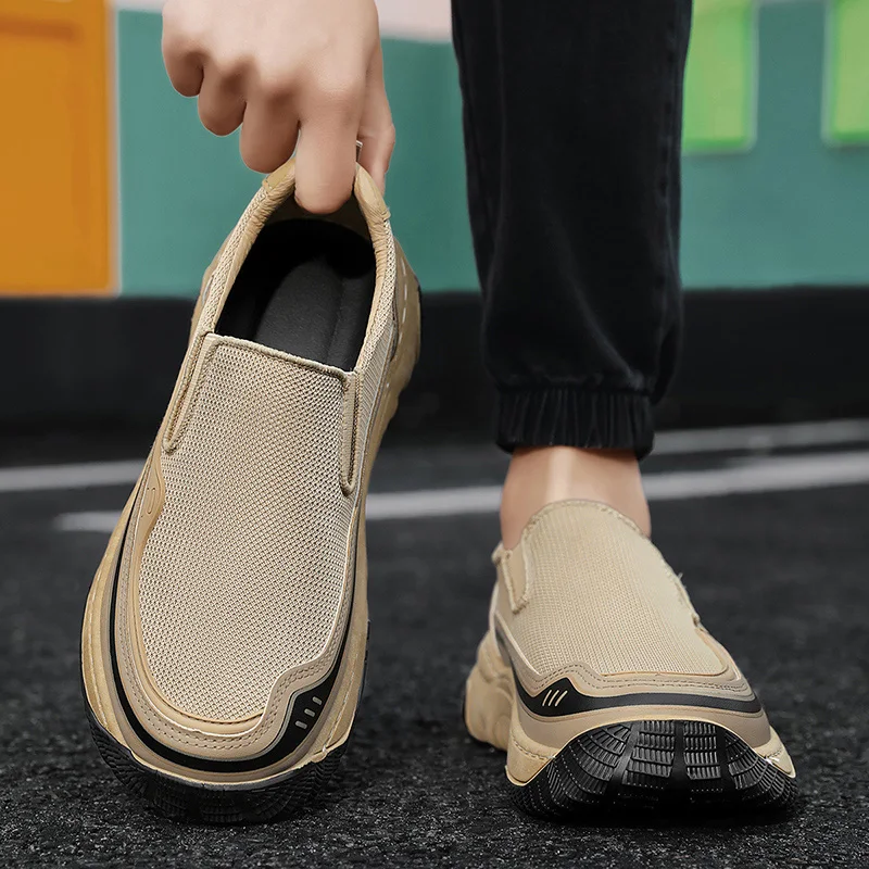 

Men's Trendy Casual Sports Shoes Men's Shoes Comfortable Canvas Shoes Breathable Loafers Men's Walking Sports Shoes Кроссовки