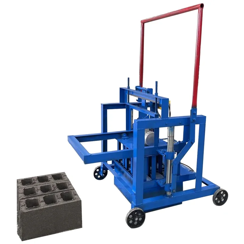 1200 pieces per day T-300 Push-pull brick machine Construction Concrete Block machine Brick Molding Machine