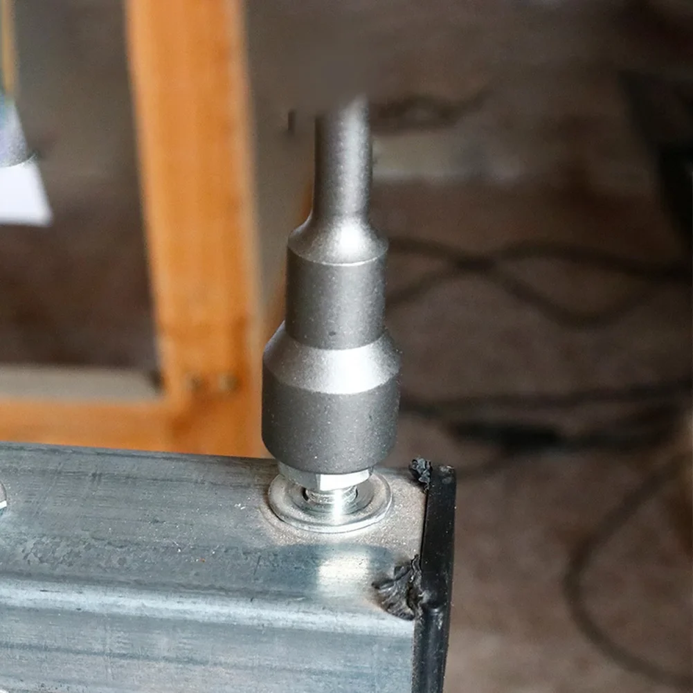 육각 너트 드라이버 드릴 비트 소켓 렌치 연장 슬리브 노즐 어댑터, 공압 전기 스크루 드라이브용, 150mm 길이 6mm-19mm