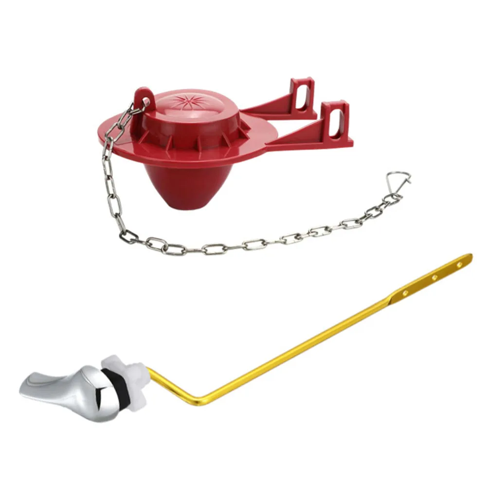 For Standard Toilet Tanks Easy Installation Kit Toilet Flush Handle Bathroom Decor Improvement Hassle-free Setup