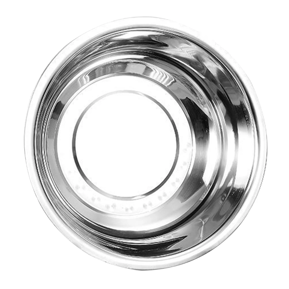 

Stainless Steel Basin 304 Material Soup Bowl Kitchen Sink Reusable Washing Fruits Vegetables Easy Clean Stackable Storage