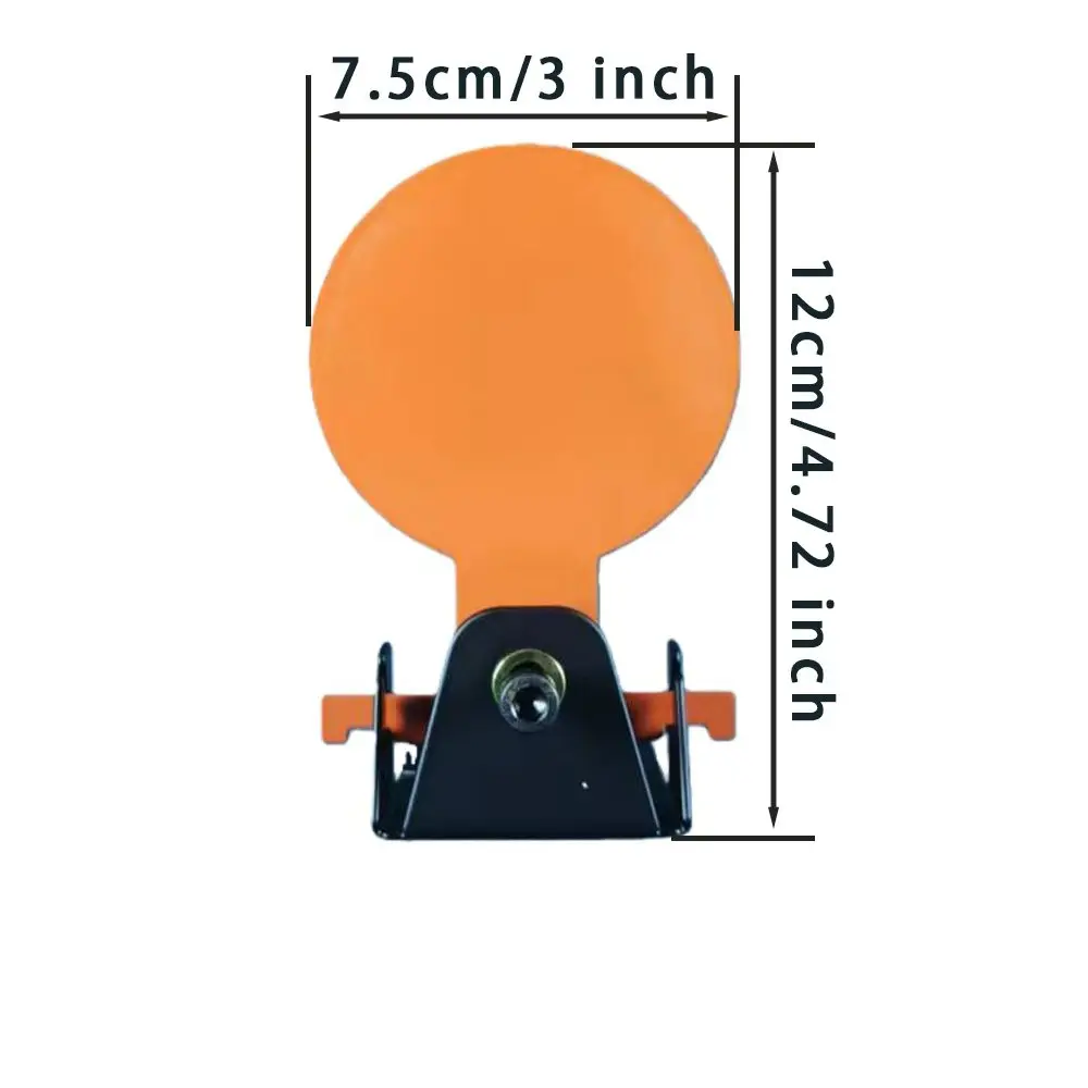 Orange 3-inch Diameter Close-range Shooting Entertainment Practice Target - Easy Up & DownTarget