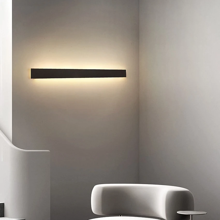 Applique Murale LED au Design Moderne Simpliste, Luminaire Décoratif d'Nik, Idéal pour une Chambre à Coucher, un Salon ou un Couloir, Au52