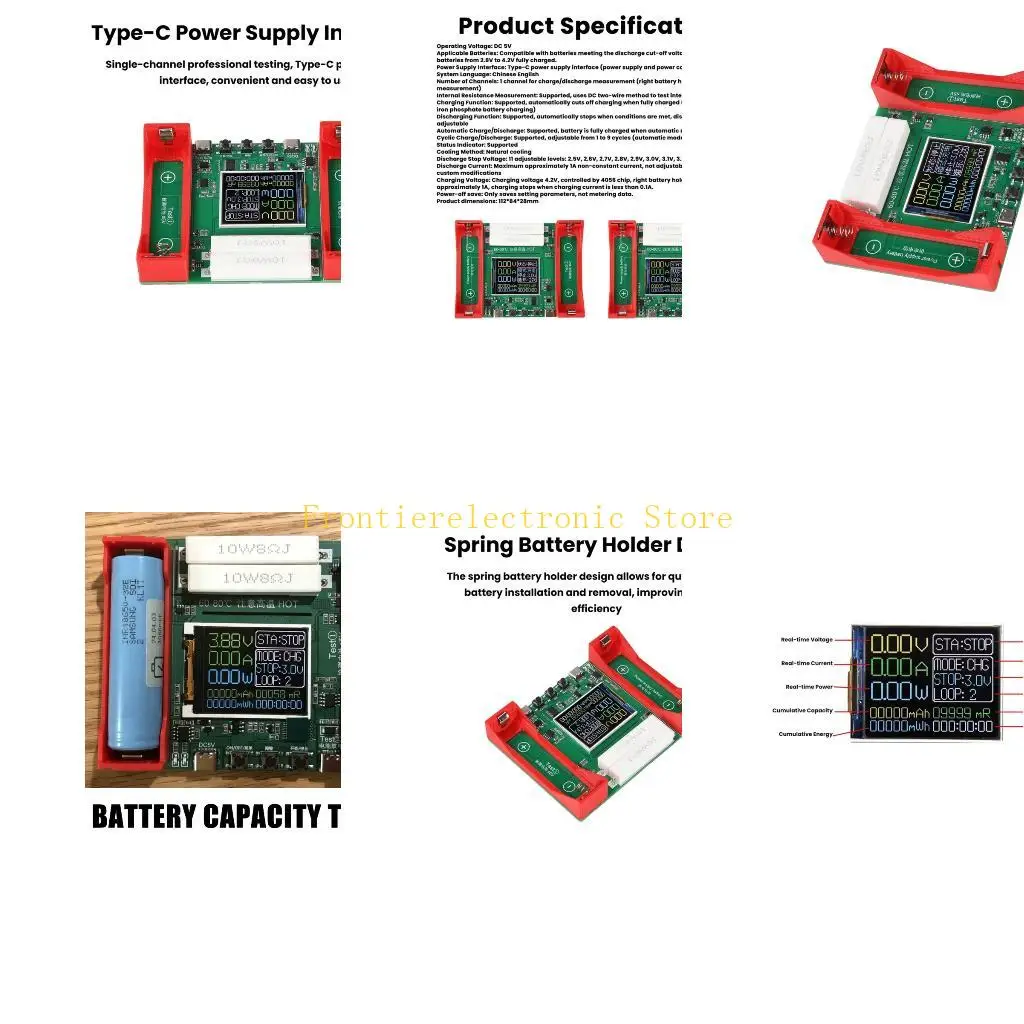 G8DB Automatic Battery Discharge Cycle Tester with 11 Stop Discharge Voltages
