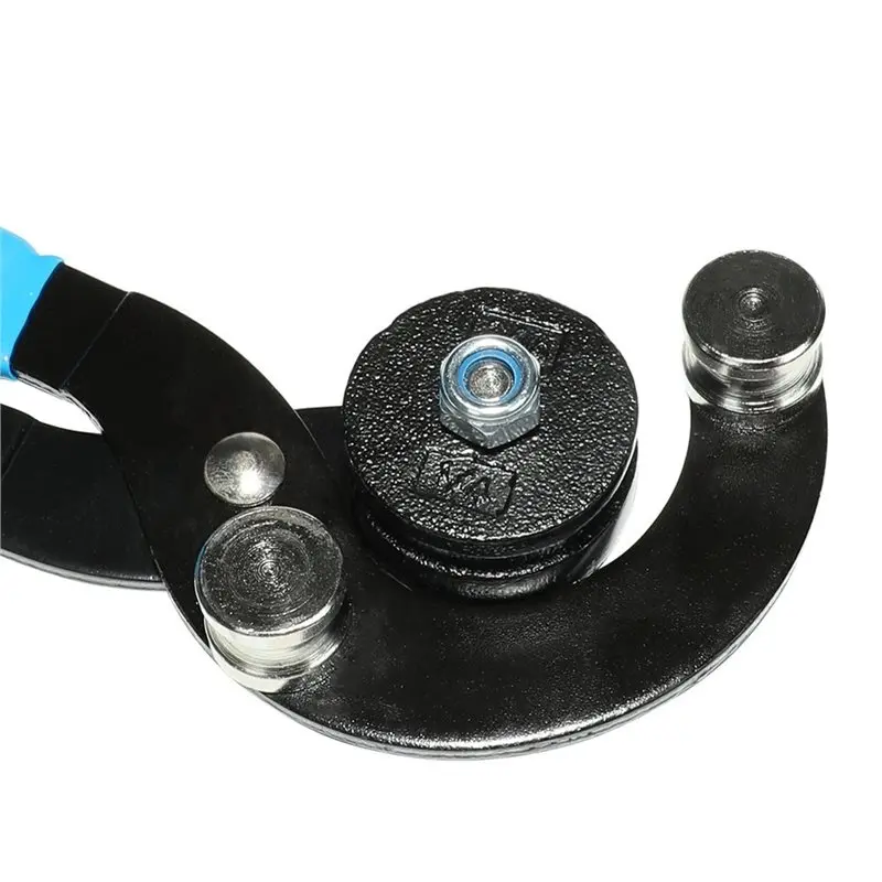 A20F-Manual Brake Pipe Bender Bending Tool Kit 4-In-1 For Copper, Aluminum& Stainless Steel Pipes