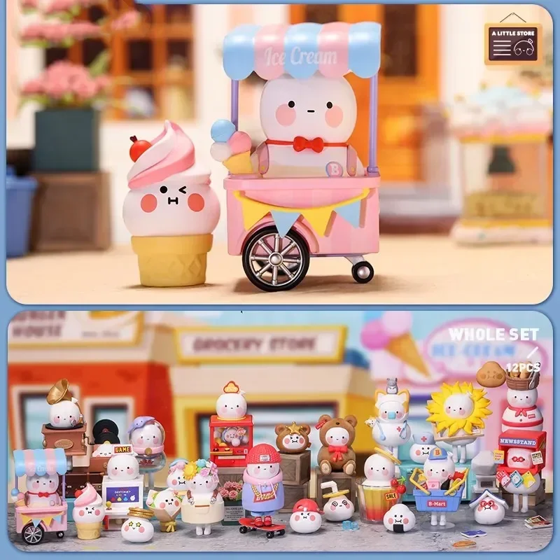 

POP MART BOBO COCO A Little Store Series Trendy Blind Box Toys Mystery Box Doll Desktop Ornaments Collection Cute Anime Figure