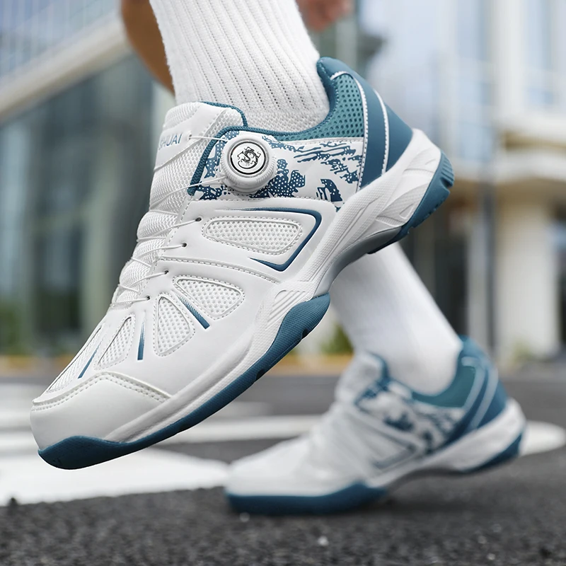 รองเท้าแบดมินตันมืออาชีพ ดูดซับแรงกระแทก ทนต่อการสึกหรอ และกันลื่น รองเท้าสำหรับผู้ชายและผู้หญิง รองเท้ากีฬาที่ใช้งานได้จริง