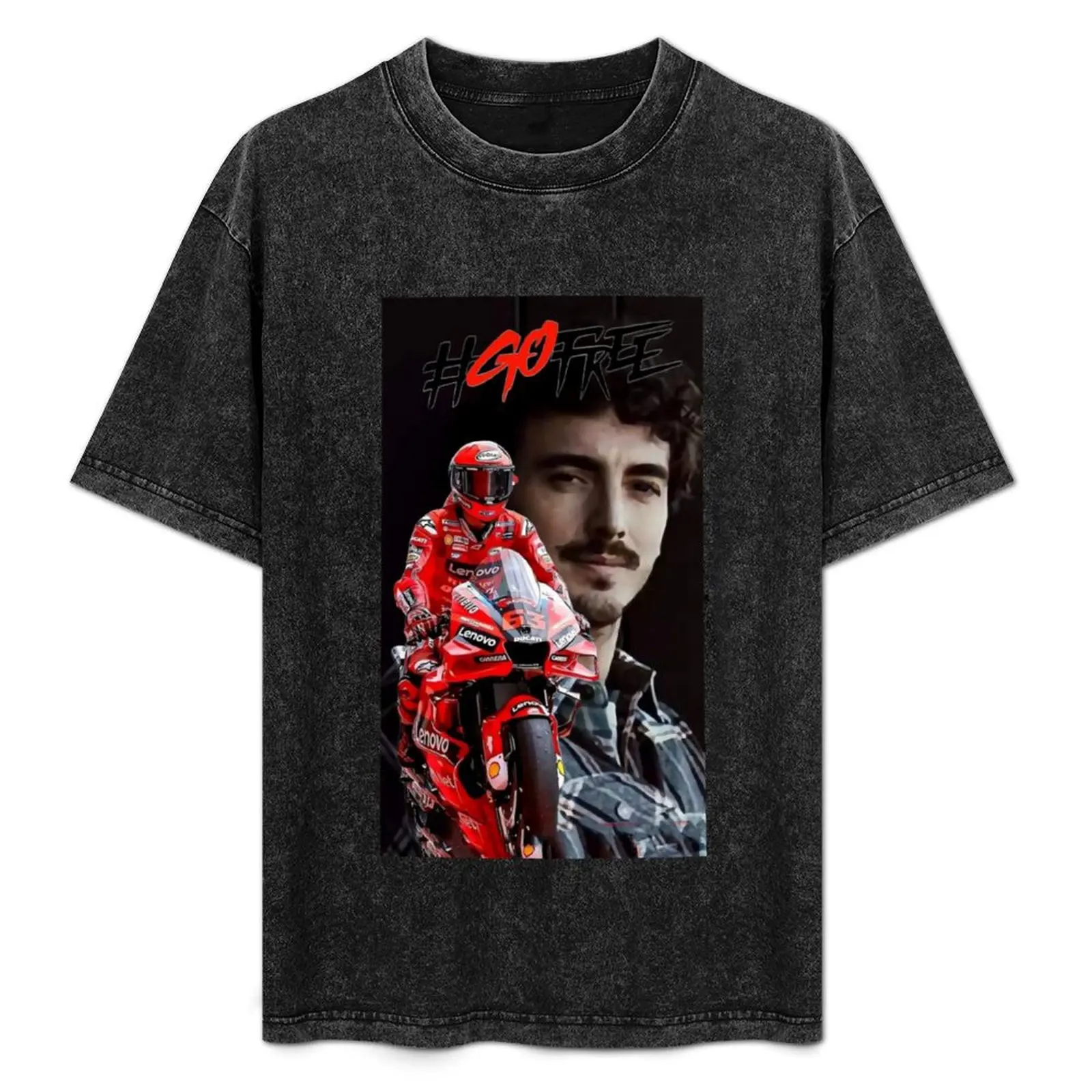 

francesco bagnaia T-Shirt new edition cotton man t-shirts plus size clothes mens white t shirts