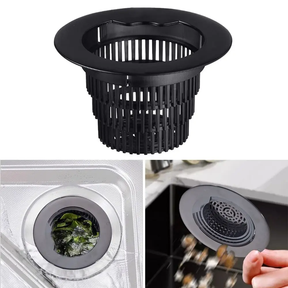 Elastic Kitchen Sink Strainer Anti-blocking Hair Clean Up Drain Filter Floor Drain Plug Food Catcher Tools Food Waste Catcher