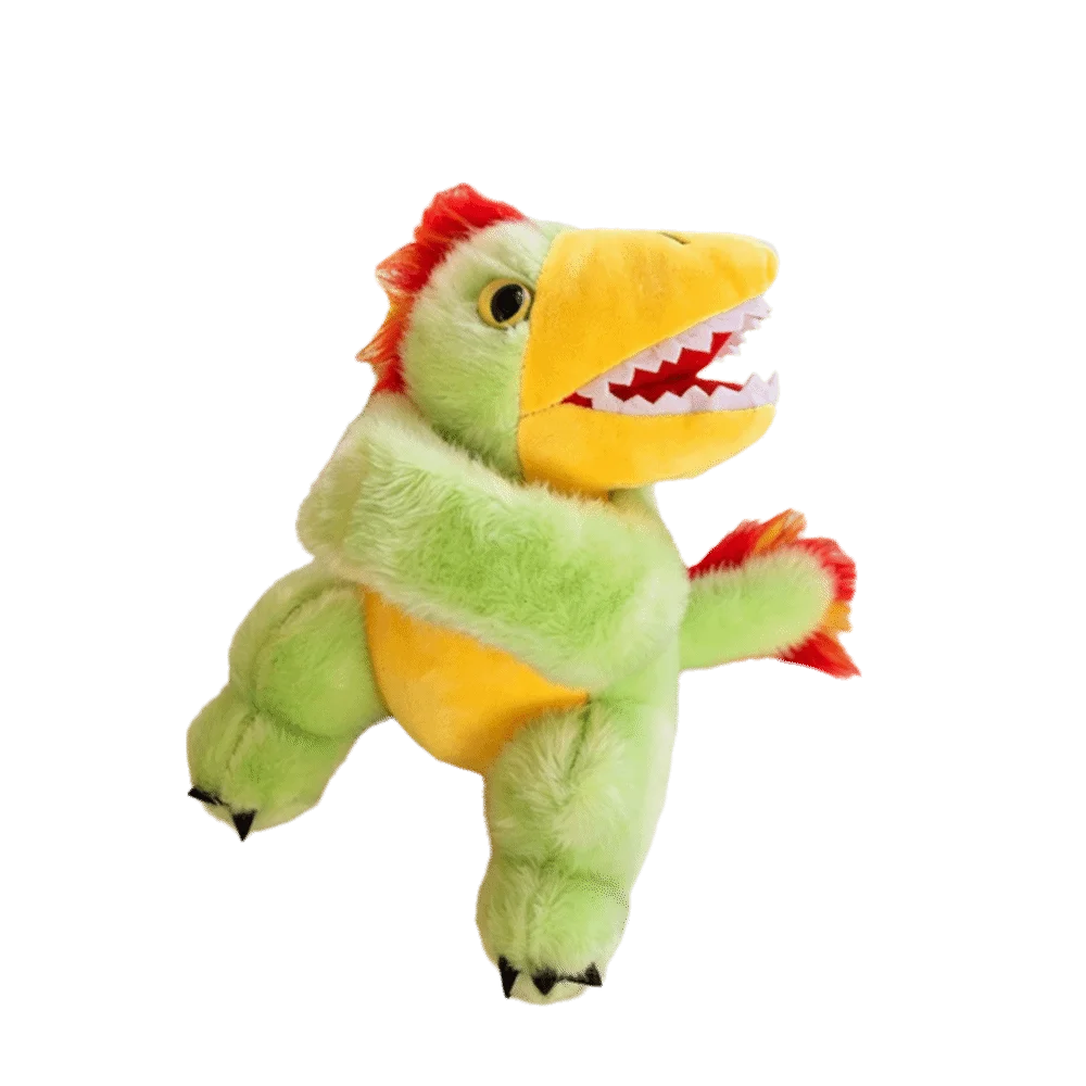 Soft Dinosaur Adorable Design Simulated Animal Cartoon Dinosaur Kawaii Style Wrist Decoration Stuffed Animal