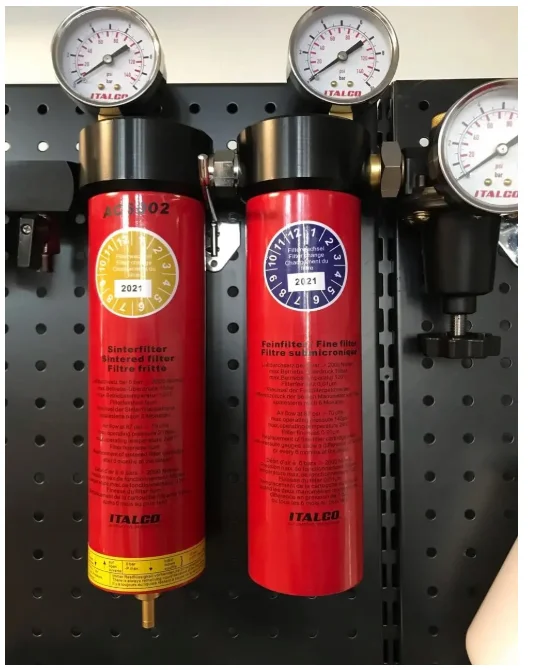 FILTROS DE PÉRICAÇÃO DE AR ITALCO AC6002 REDUTOR DE BOOTH DE PÉRICA ITALCO DE 2 ESTACIONES