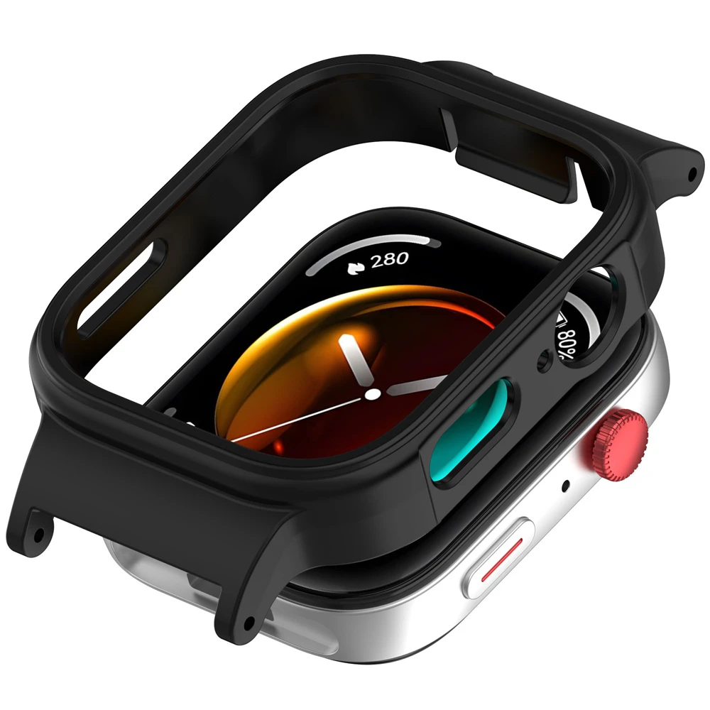 Чехол для Huawei Watch Fit 3, высококачественный тонкий защитный чехол для смарт-часов из поликарбоната, половинный ремешок до 20 мм, аксессуар