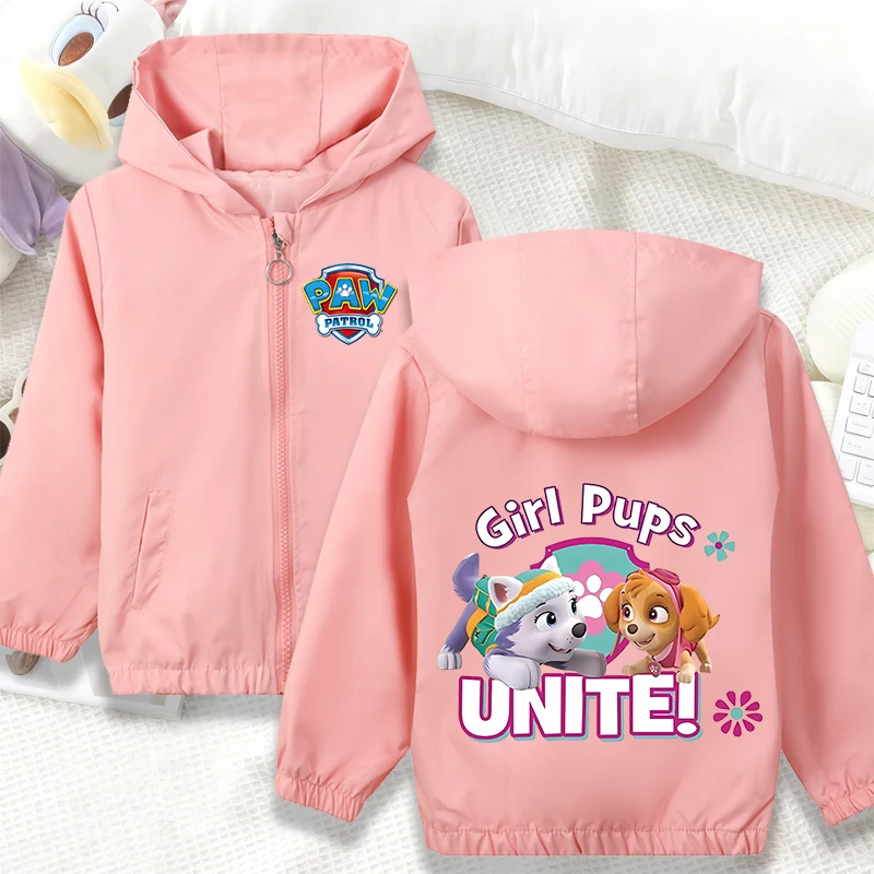 باو باترول الأطفال سترة واقية أنيمي تشيس سكاي مقنعين أبلى الكرتون سستة معاطف ربيع الخريف جاكيتات الاطفال الملابس هدية جديد