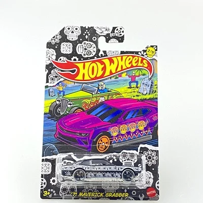 HOT WHEELS 1:64 Mexican Day of the Dead KING KUDA 14 Corvette stingray ford lo boy Collection die cast alloy trolley model