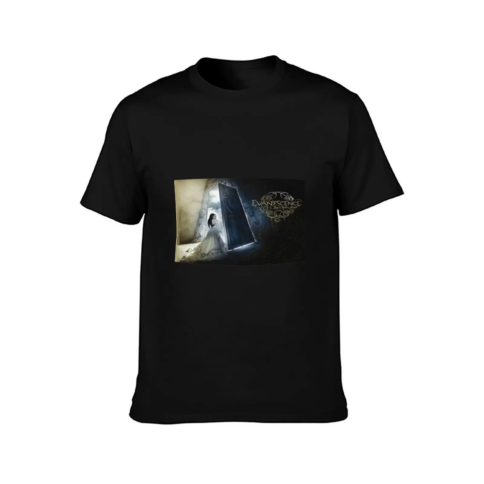 rock american most popular,the open door,evanescence 12 singer and pianist Amy Lee and guitarist Ben Moody T-Shirt 100% Cotton