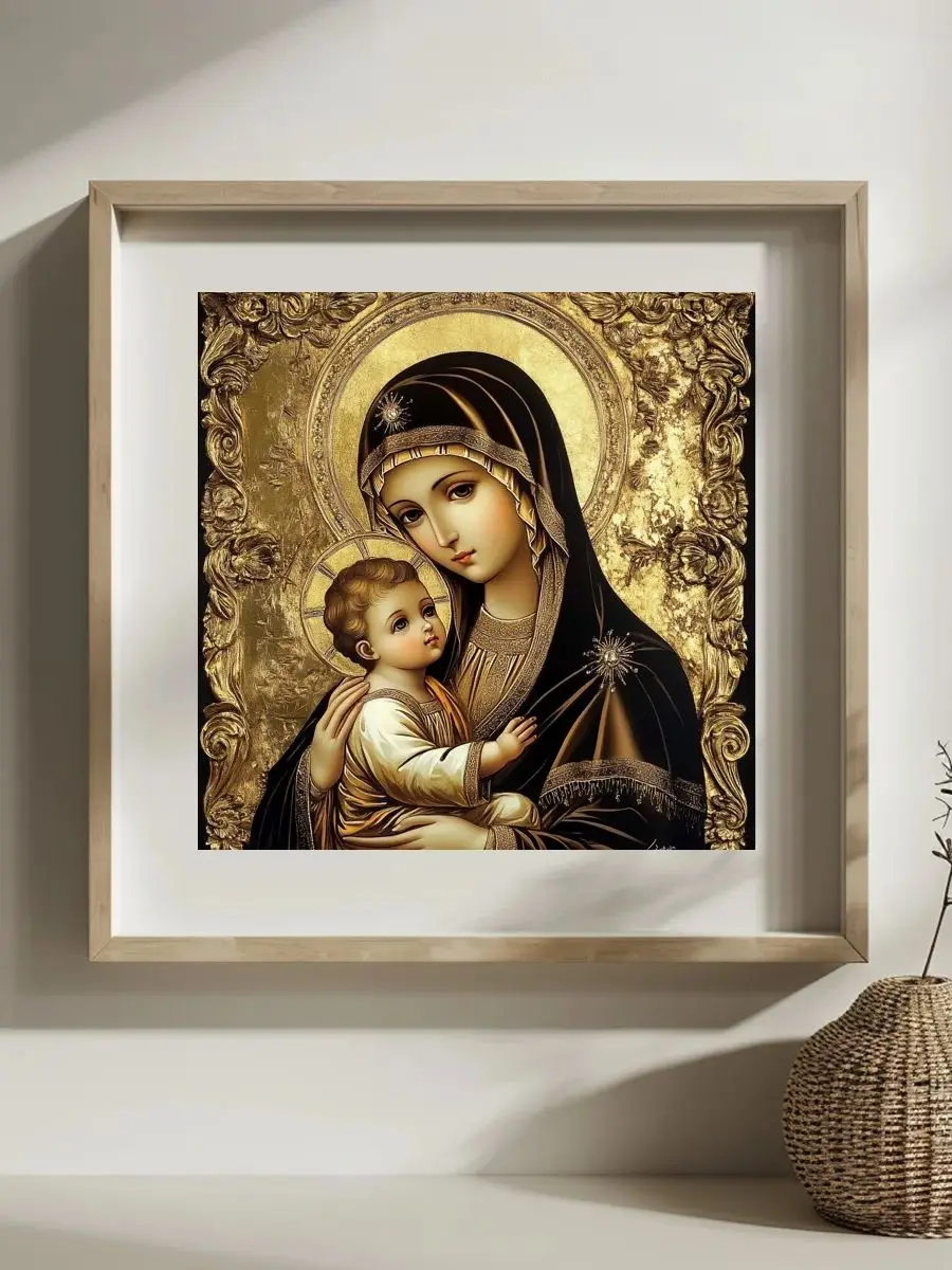 1 Stück 30x30 cm/11,8 Zoll Religiöses Jesus-Stickerei-Set DIY-Kit 11CT/14CT Neuheit als Geschenk Öko-Baumwollfaden – Detail 1