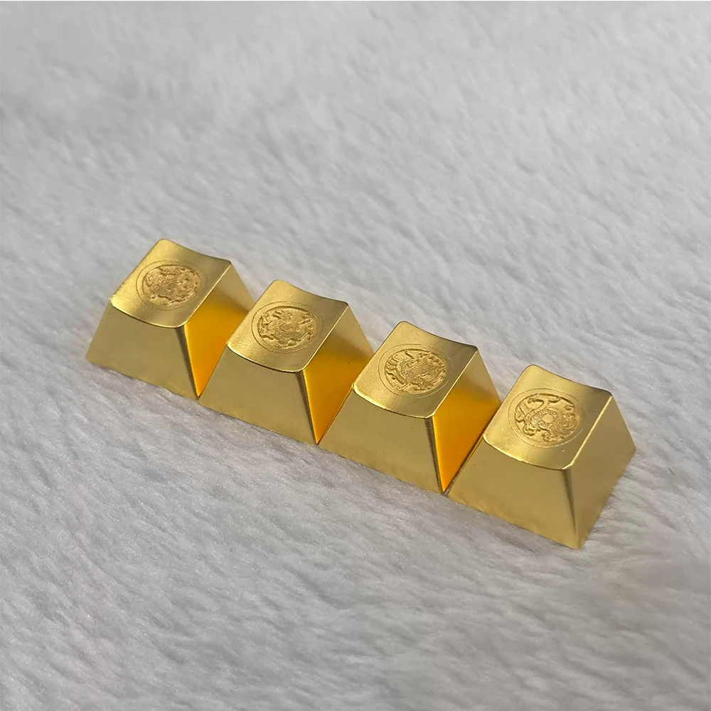 Gold Arrow Keycap Mechanical Keyboard ESC Keycaps R4 1U Cherry Profile Gaming Key Cap Cute Fox Customized Personalized Caps