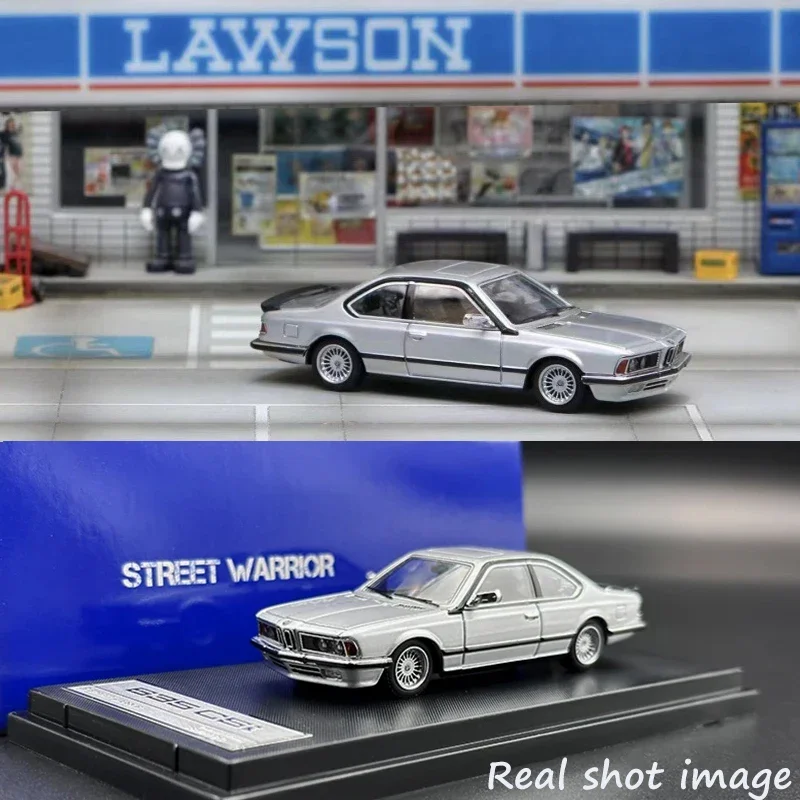 SW  1:64 635 CSi Silver Alloy car model Gift