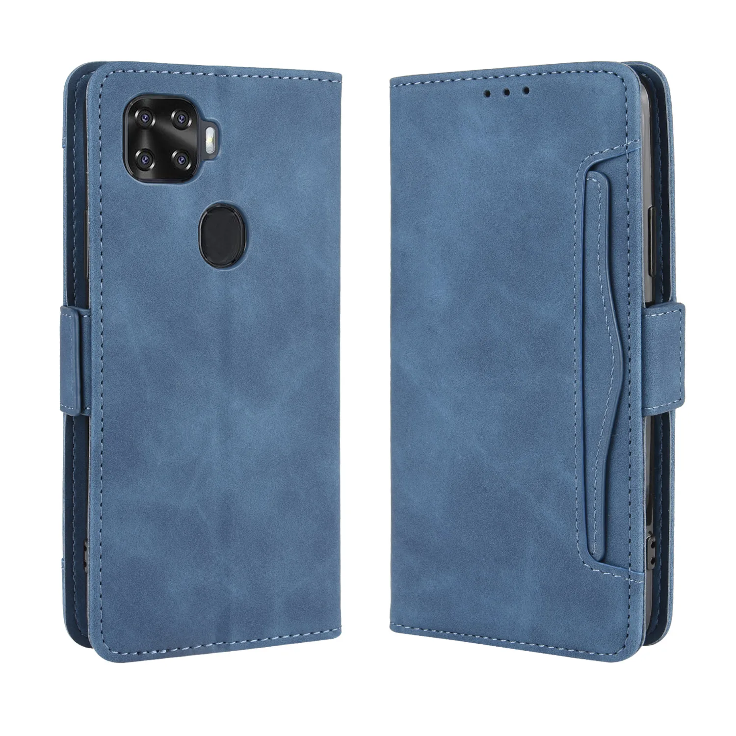 Flip Leather Cover For ZTE A1 ZTG01 6.5 inch Separate Type Magnetic button Many Card Slot Wallet Fall prevention Phone Case