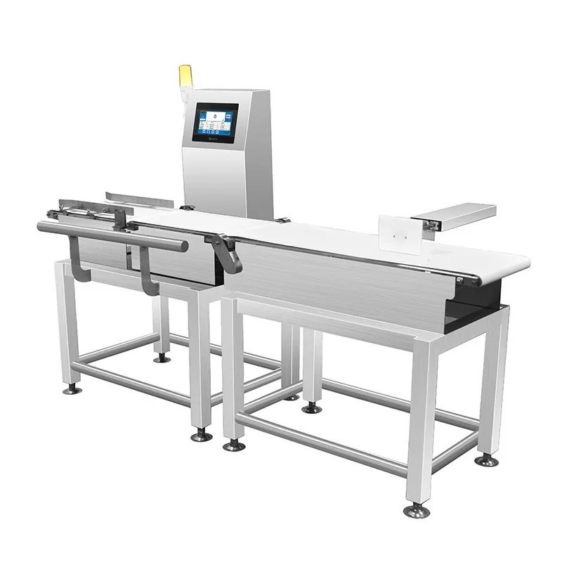 

Online Checkweigher High Precision Food Grade Belt Conveyor Stripper System, Accuracy 0.1 g