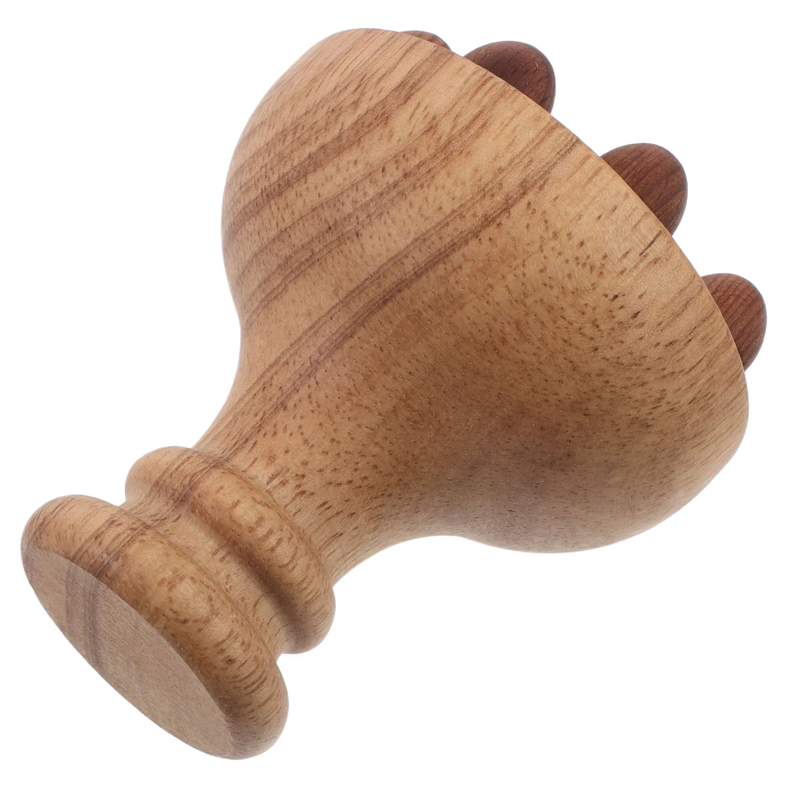 

Wooden Massage Brush Natural Wood Abdominal Massager Portable Self-Massage Tool Meridian Guasha Device for Relaxation