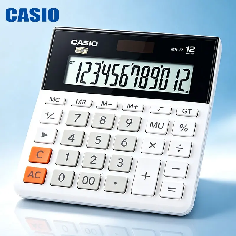 Casio MH-12/DH-14/DH-12/AX-120B/MX-12B High-end business calculator, company order cost accounting, durable and wear-resistant