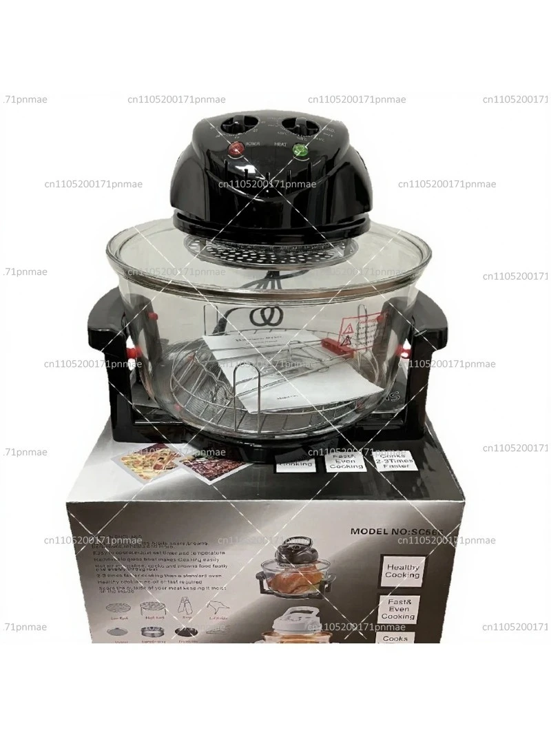 12L Large Capacity Air Fryer 17L Oilless Cooker 220V 110V Household Kitchen Appliance