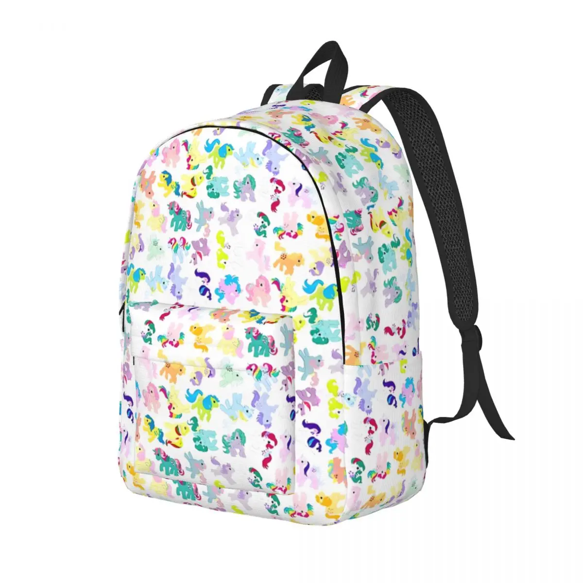 Backpack MLP All Over Me Sturdy Shoulder My Little Pony Preschool Birthday Gift Fashion Knapsack Outdoor