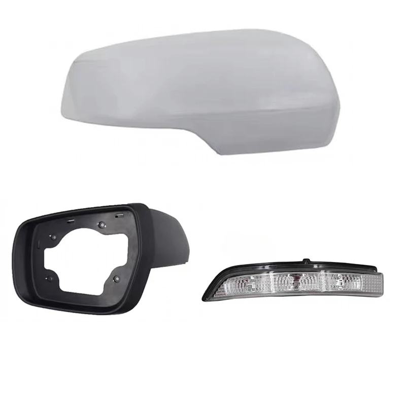 Auto Left Right Side Rearview Mirror Cover Turn Signal Light Trim Frame Holder For Changan CX70 2016 2017