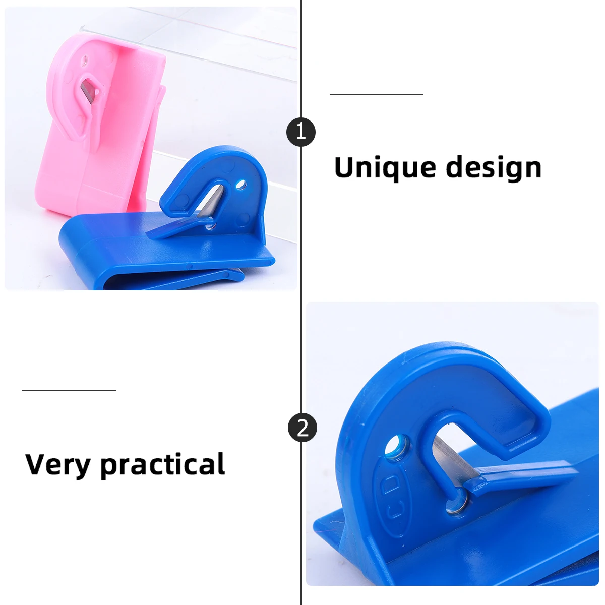 

3pcs Balloon Cutter Tools Easy to Use Shaper Accessories Bursting Latex Ribbon Cutting Party DIY Sturdy Reusable Plastic