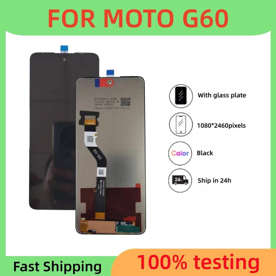 LCD display For Moto G60 LCD Display Touch Screen Digitizer Assembly replacement parts