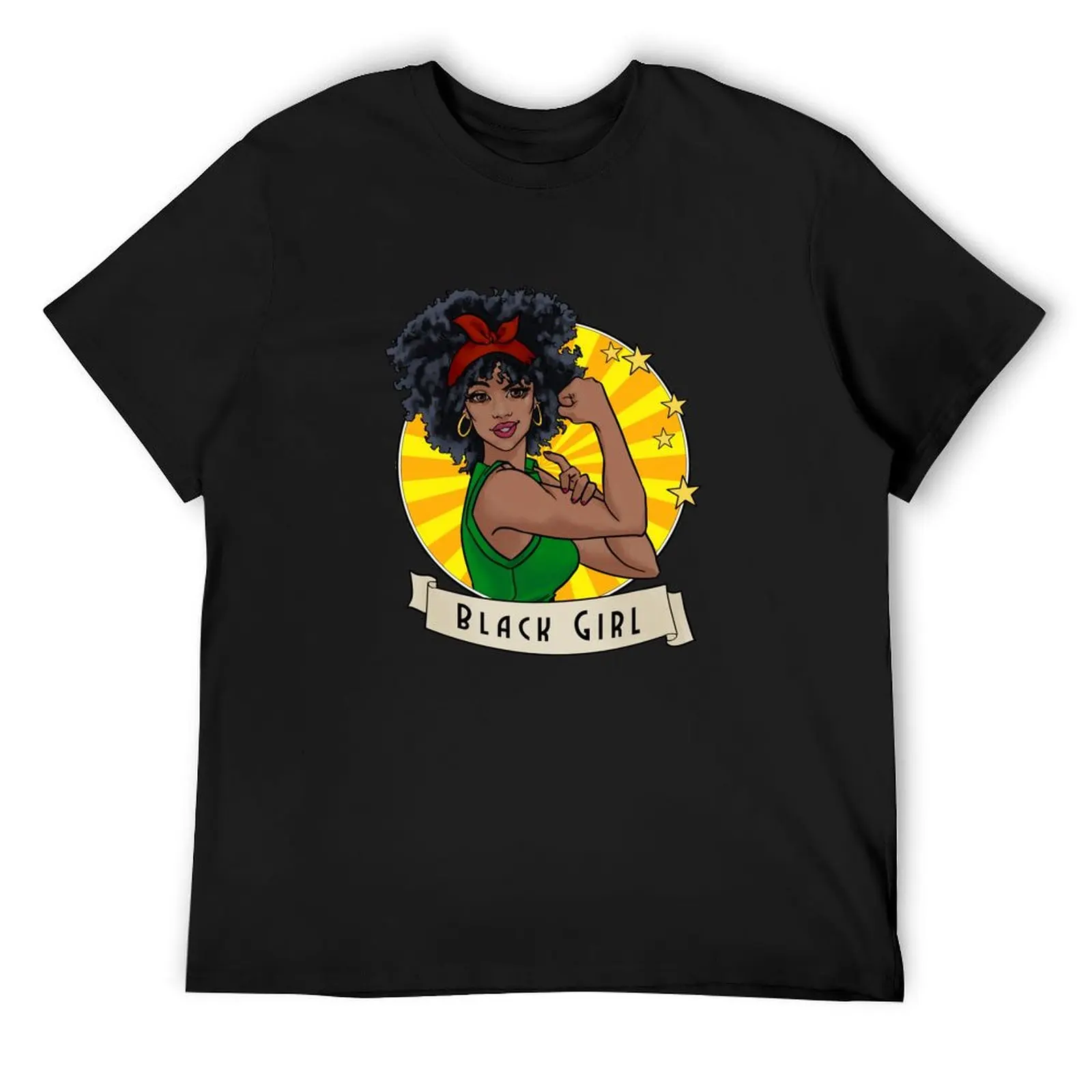 

Black Girl T-Shirt customs Louboutins quick drying mens t shirt graphic