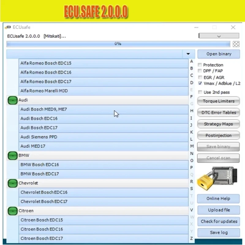 NEW 3 Software PACK ECUSafes 2.0 + IMMO Universal 3.2 + Edc 17 IMMO SERVICE TOOL V1.2 ECU safe 2.0 For Car Trucks work with KESS