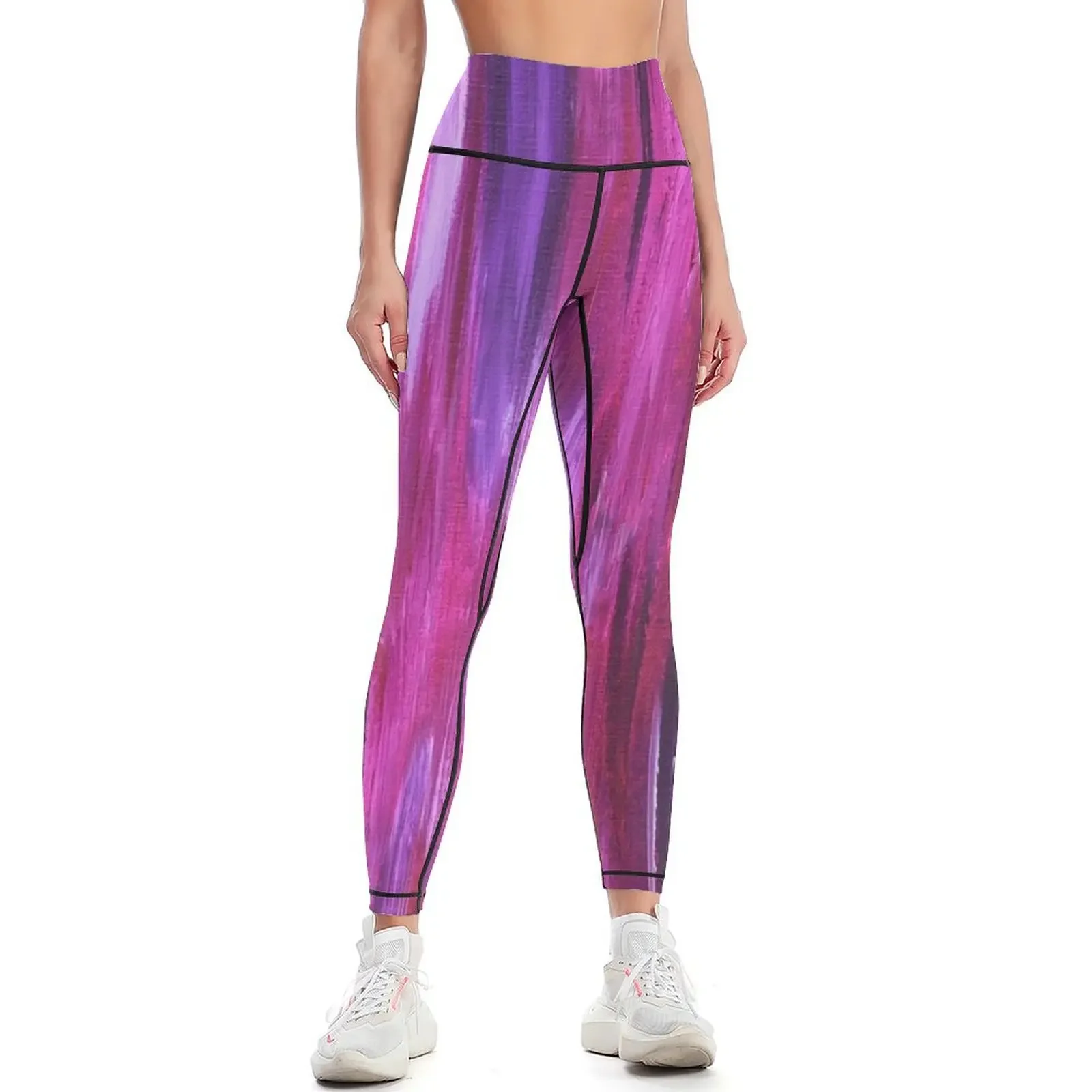 

Pink Passion (Acrylic Painting) Leggings Women's pants legings for fitness harem pants gym wear Womens Leggings