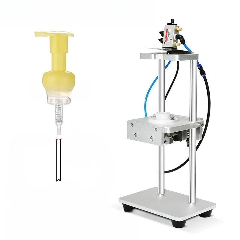 #JG300/JG300V Semi Automatic Pneumatic Perfume Pump Sprayer Plastic Tube Dip Tube Cutting Machine