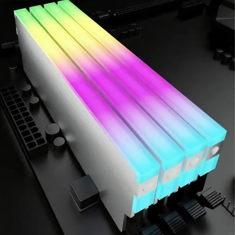 ARGB Enhances Cooling Cover for Desktop Memory Providing Heat Dissipation 