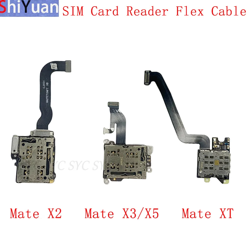 

Плата устройства чтения SIM-карт, гибкий кабель, слот для Huawei Mate XT X5 X3 X2, запасные части для чтения SIM-карт