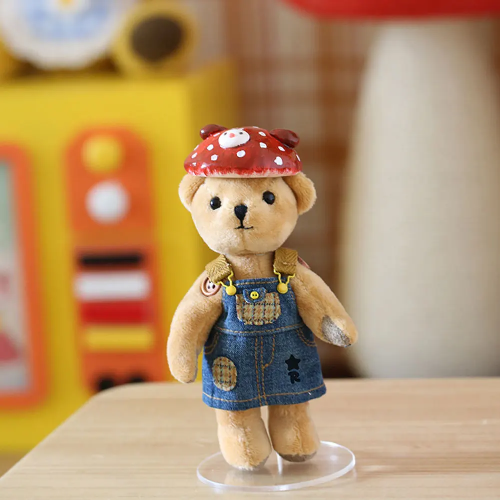 Mini Patch shoulder strap Dress Clothes For 17cm Labubu Clothing Dolls Accessories Cute Decoration