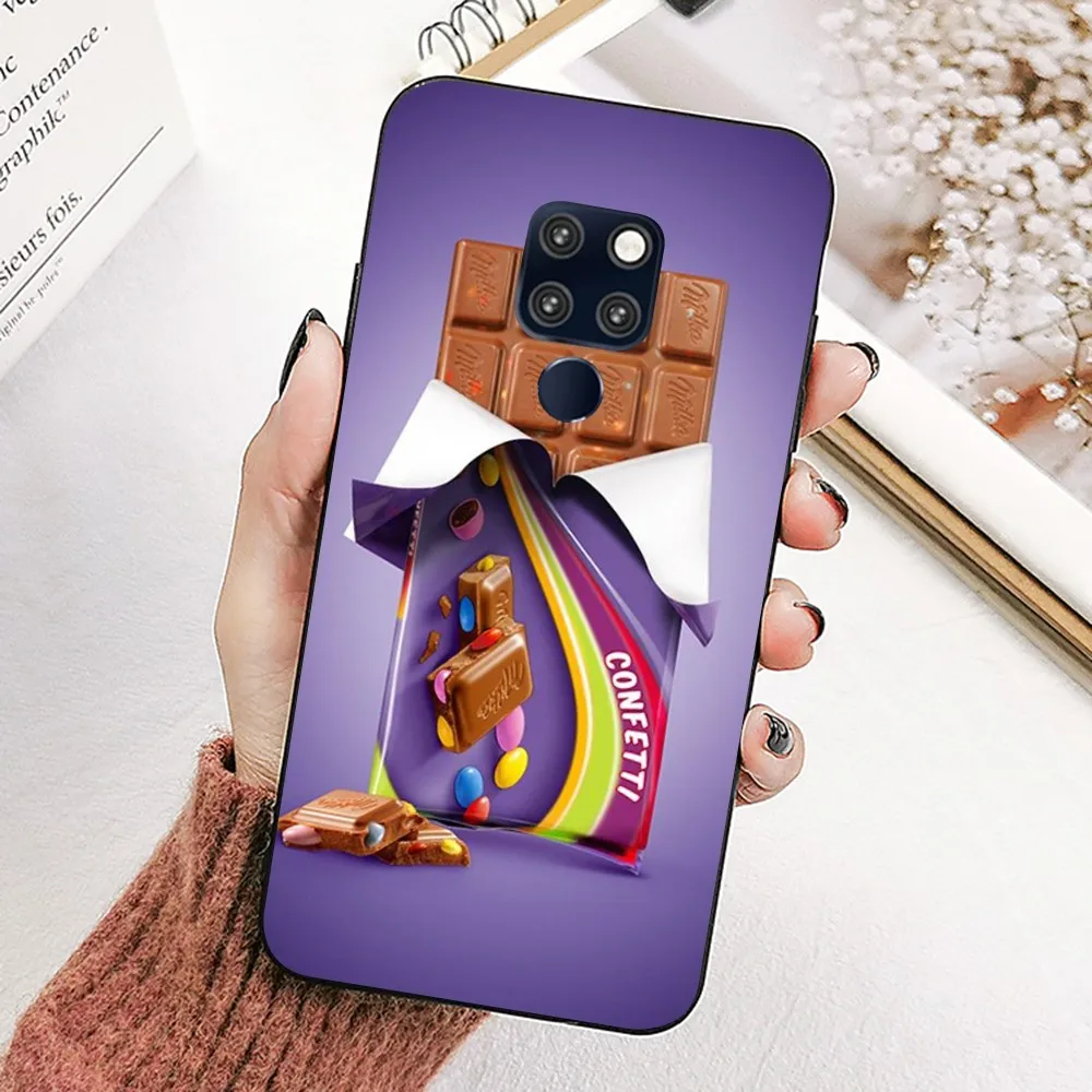 Chocolate Milka Box Phone Case For Huawei Mate 10 20 30 40 50 lite pro Nova 3 3i 5 6 SE 7 pro 7SE