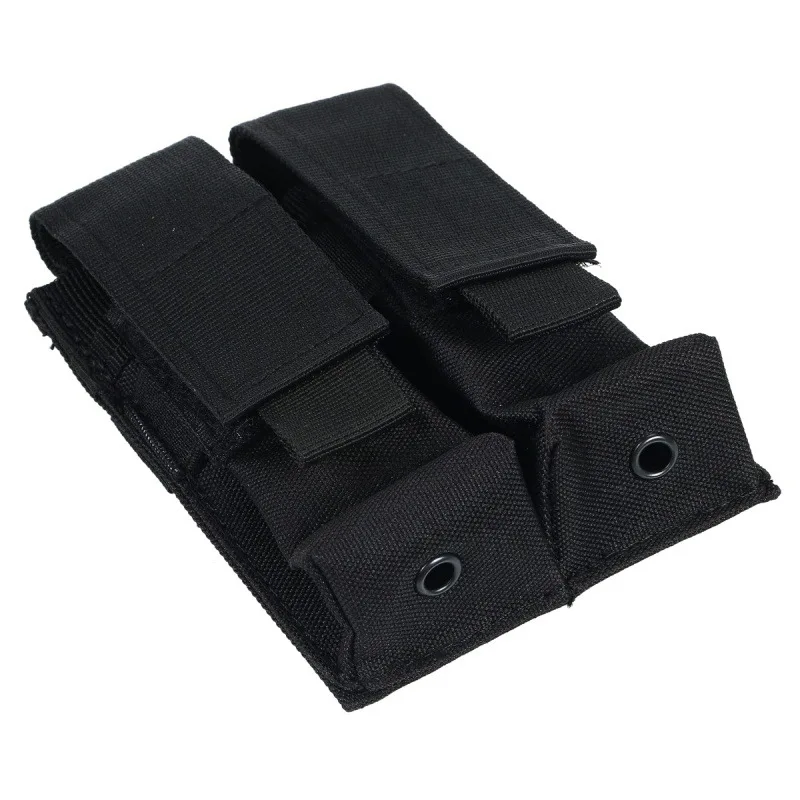 Magazijnzakje Enkel Dubbel Magazijnzakje Outdoor Molle Open Top 9mm Magazijnzakje voor Glock M1911 92F Zaklampzak
