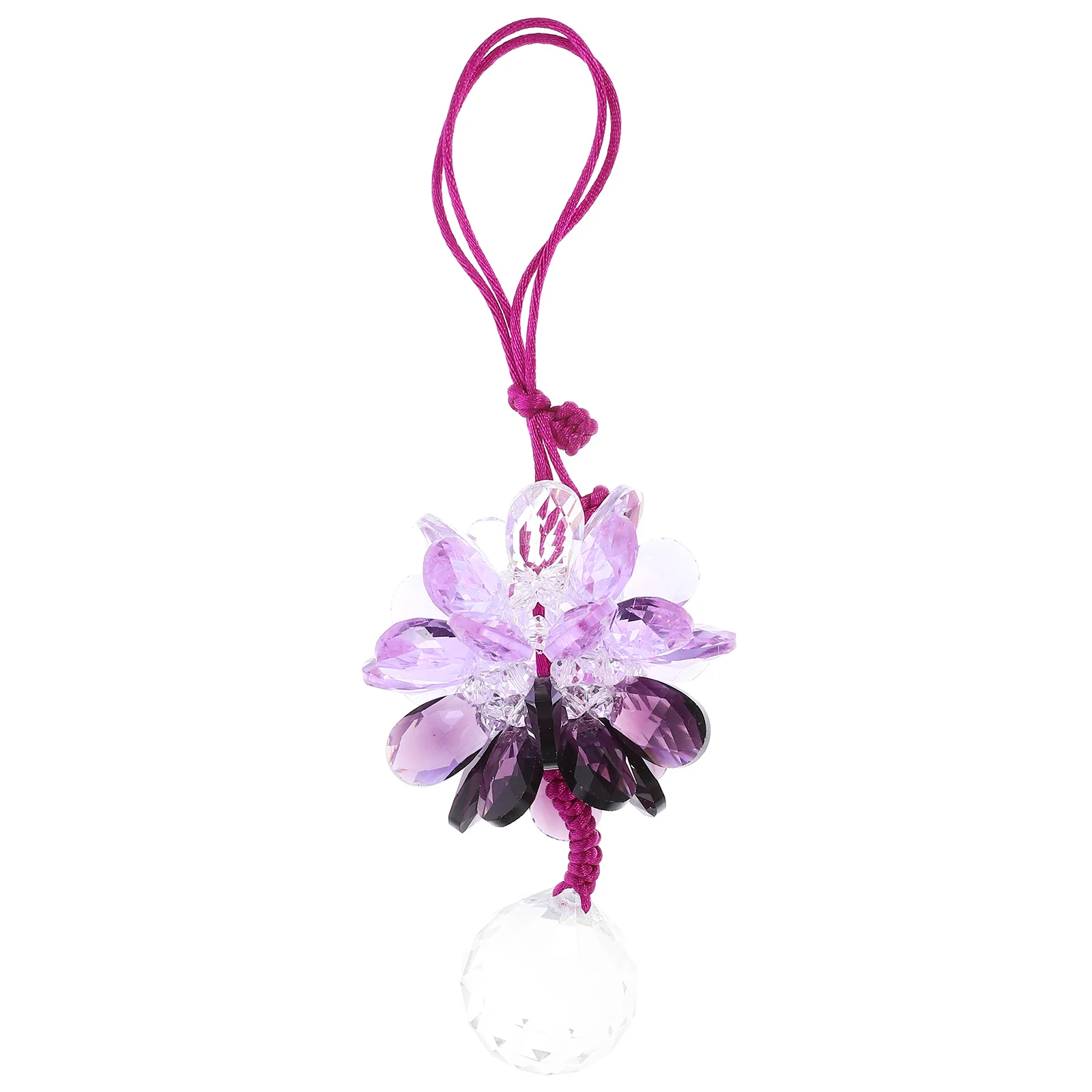 

Car Pendant Crystal Rearview Mirror Hanging Ornament Auto Pendant Car Interior Decoration Crystal Charm Rear View Mirror Decor