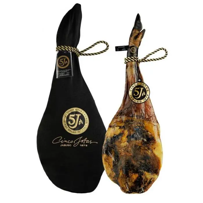 Paleta iberica de bellota 5J de 4.5 a 5 kg brida negra