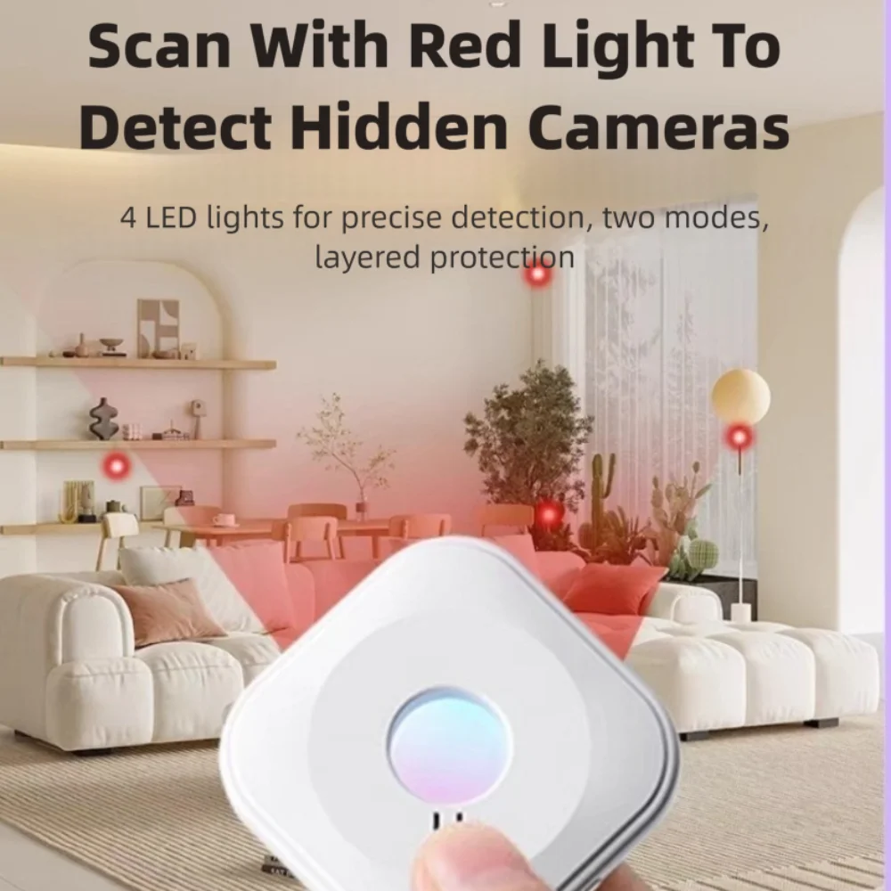 Portable Infrared Camera Finder Professional Two Levels of Lighting Hidden Devices Detector Camera Bug Detector Hotel Room