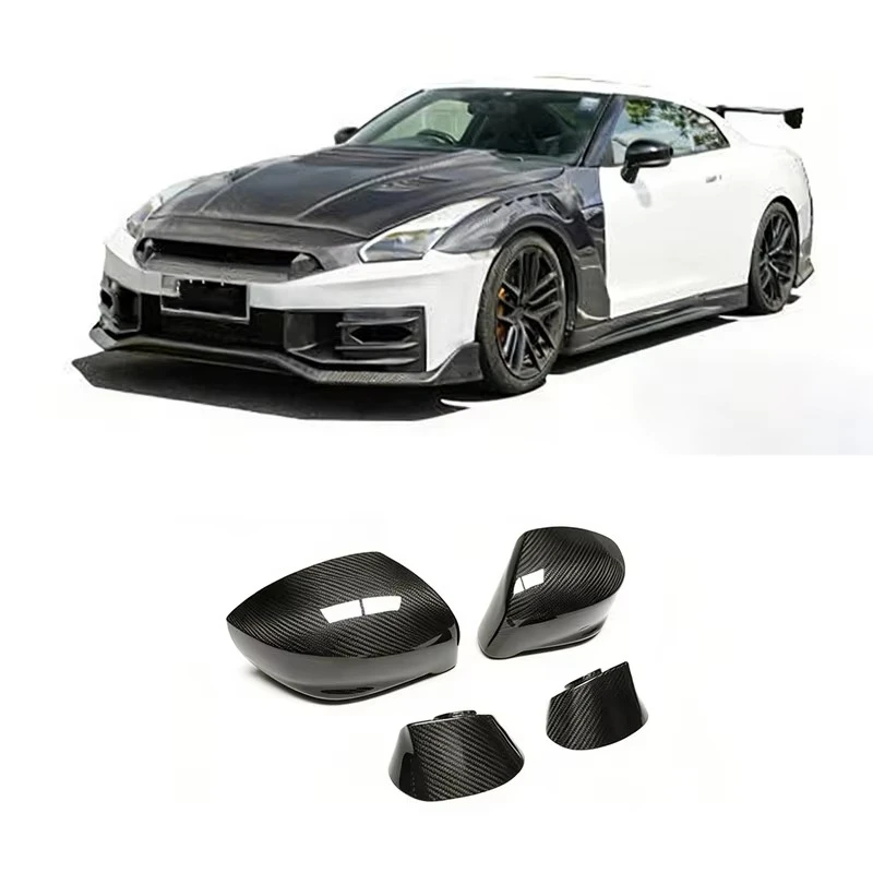 

Premium FORNissan SkylineGTR35 Mirror Cover Dry Carbon Fiber