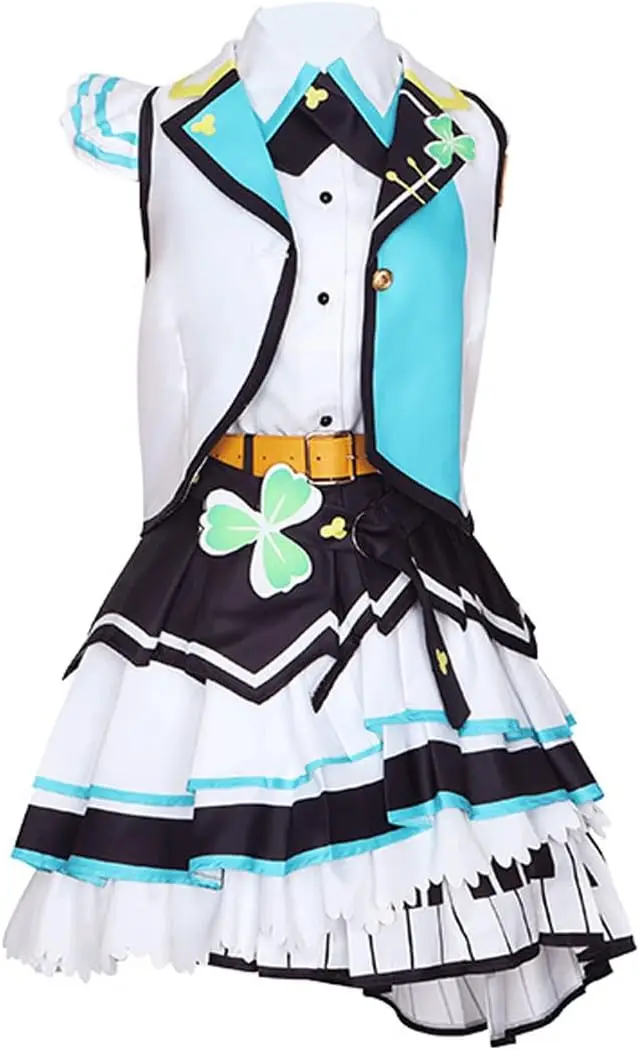 

Anime Project Sekai Colorful Stage! Hinomori Shizuku Cosplay Costume Dress Halloween Customize