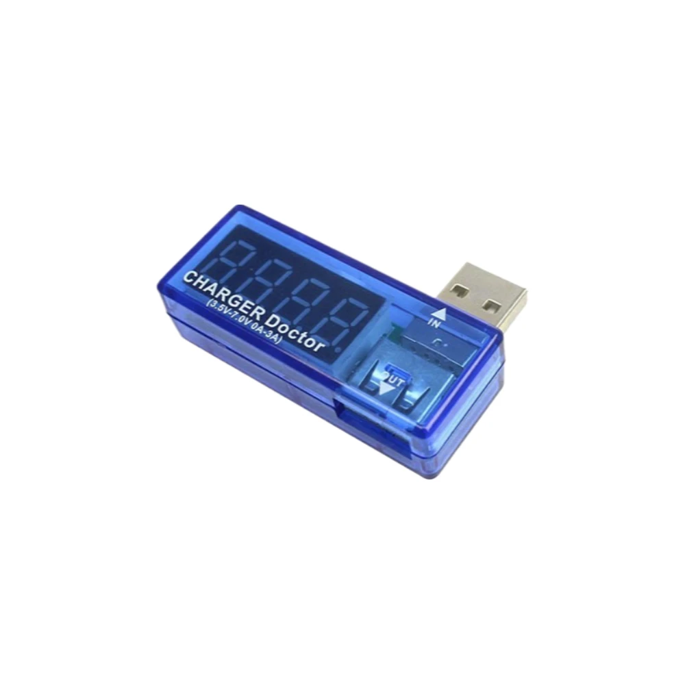 5pcs USB Charger Current Voltage Tester Detector Meter for Power Bank Mobile Phone Battery Capacity Checker