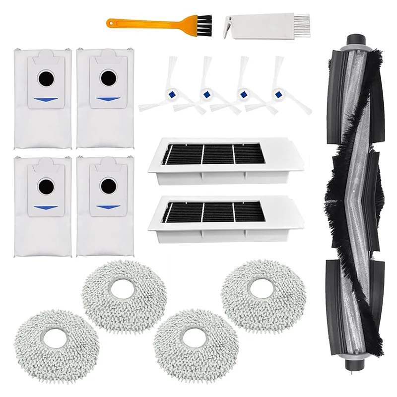 ABUD-Set di accessori per parti di ricambio per pezzi di ricambio per aspirapolvere Ecovacs Deebot X2/ X2 Omni / X2pro / DEX86