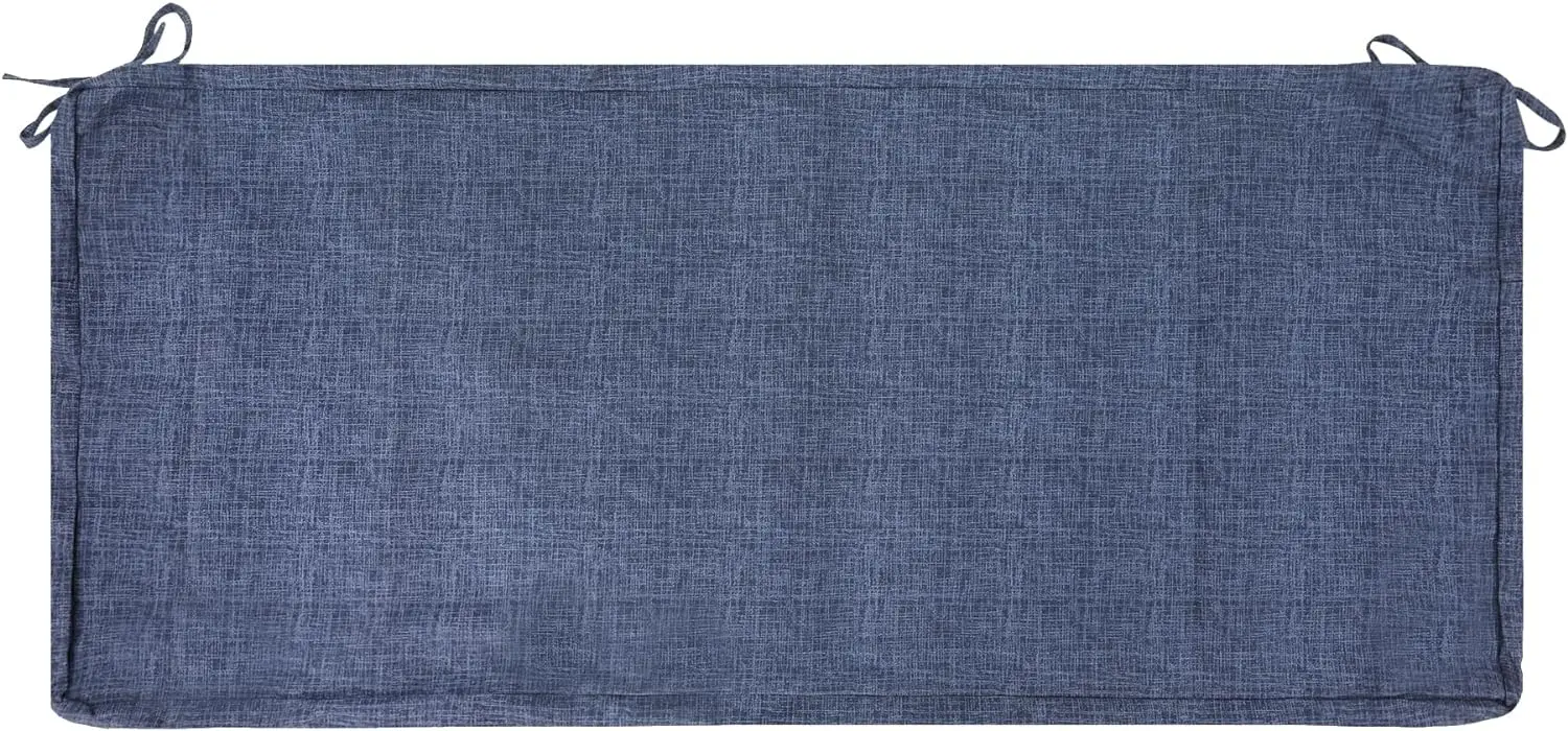 

Fabrics Patio Bench Cushion Cover 42x18x3 Inch, NO Insert! Water&Fade Resistant Outdoor Loveseat Replacement Cover with Zipp