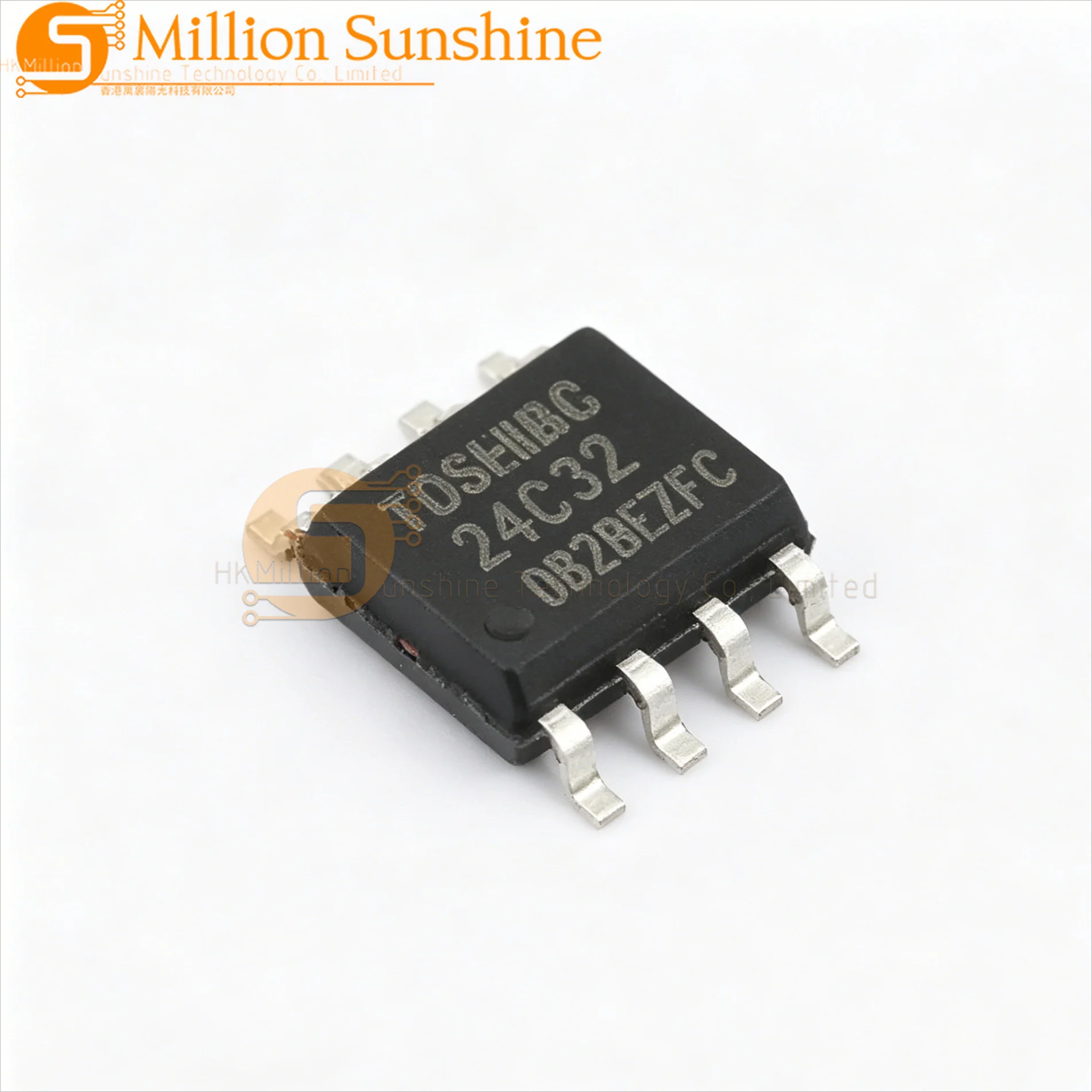 100pcs AT24C32-TD SOP-8 I2C 1MHz 5ms EEPROM Memory Chip New Original