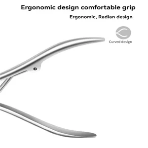 Edelstahlkunstschneider Gewebeschere Nagelhaut Clipper Pusher 10 Hauptnägelspatelverkäufe - №9